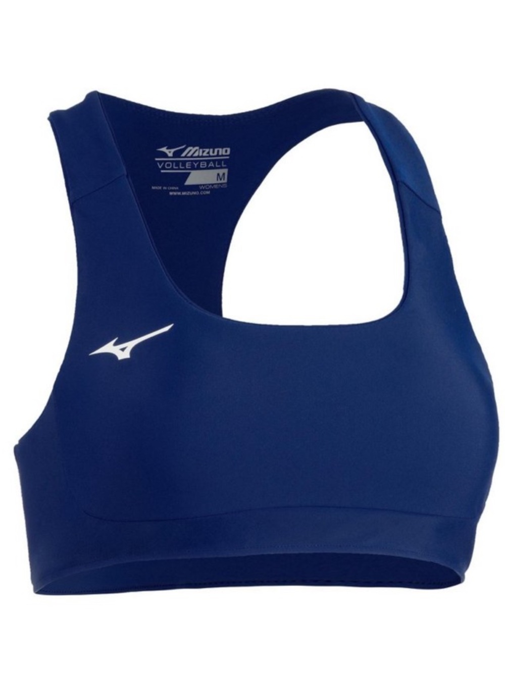 Mizuno Deep Blue Racerback Volleyball Sports Bra